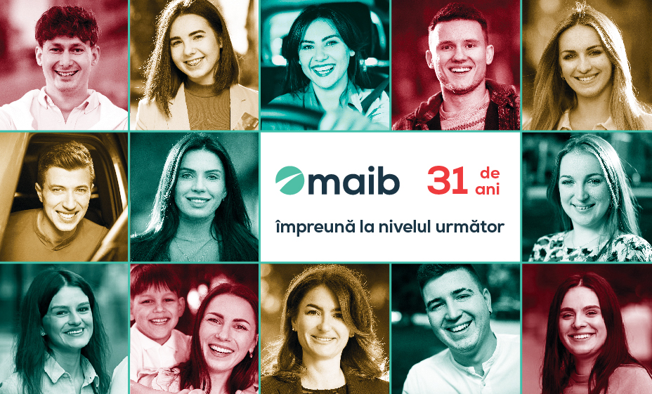 Maib – надежный банк для хороших людей уже 31 год!