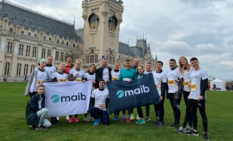 Premieră pentru comunitatea maib „Activ la Superlativ”: prima participare internațională la Semimaraton Iași